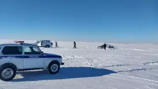 Четыре дня провели в степи трое карагандинцев из-за бурана