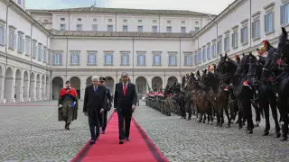 Гимн Казахстана и кавалерия: как прошла церемония встречи Токаева в Риме