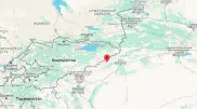 Землетрясение магнитудой 4,6 произошло на границе Кыргызстана и Китая