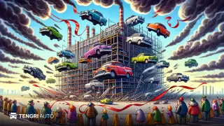 Плохая погода помешала запуску автозавода в Кыргызстане