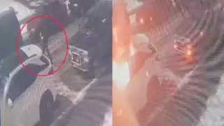 Иностранцы из мести сожгли машину алматинки