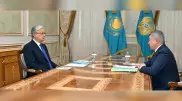 Токаев принял главу "Байтерека"