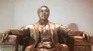 Памятник Нурсултану Назарбаеву убрали из экспозиции Национального музея
