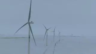 В Костанайской области успешно ввели в эксплуатацию ветроэлектростанцию