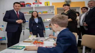 Новая школа на 100 мест построена в Павлодарской области вместо аварийной