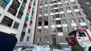 Жителей многоэтажки эвакуировали в Астане