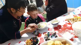 Пропавший в буран ребенок нашелся