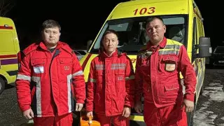 Медики приняли роды на дому под свет фонариков мобильных телефонов в Туркестанской области