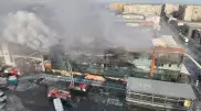 Согласованный поджог? Министр по ЧС высказался о пожаре в торговом доме Семея
