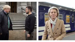 Западные лидеры собрались в Киеве в годовщину начала войны между Россией и Украиной