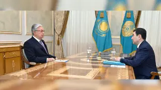 Токаев принял спикера Мажилиса