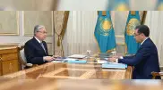 Токаев принял акима области Абай