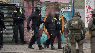 Операция в Берлине: немецкий спецназ задержал двух мужчин