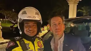 Странное поведение туриста на Бали заставило объясниться полицию