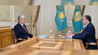 Токаев принял акима Мангистау Ногаева