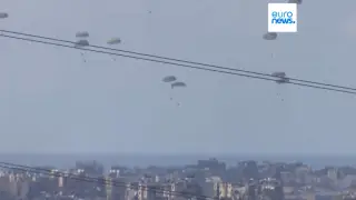 Сброшенные самолетами ящики гуманитарной помощи убили палестинцев, ожидавших помощи в Газе