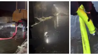 Талые воды затопили улицы Семея