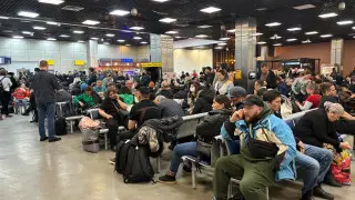 Аэропорт Алматы возобновил работу по обслуживанию рейсов на прилет и вылет