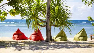 Нечто странное засняла веб-камера на одном из пляжей на Бали