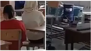 Ремонт в разгаре третьей четверти: директор школы наказан