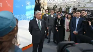 Токаев встретился с представителями креативной индустрии