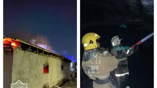 В пожаре погибло 48 голов скота в Жамбылской области