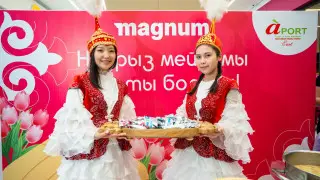 Magnum приготовил 400 литров наурыз-коже и 100 килограммов баурсаков для алматинцев