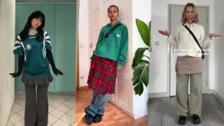 "Отвратительно": юбка поверх брюк стала новым хитом весны 2024