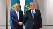 Токаев встретился с генсеком ШОС