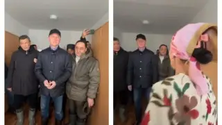 Скляр пообщался с эвакуированными жителями в СКО