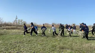 В Караганде во время плоггинга собрали 150 мешков мусора