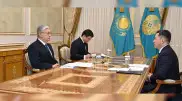 Президент Токаев принял главу МФЦА Бектурова