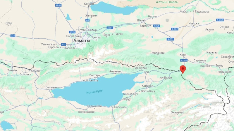 Скриншот Google Карты