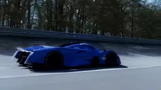 Alpine представил концепт гиперкара следующего поколения. Видео