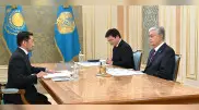 Токаев принял нового министра цифрового развития
