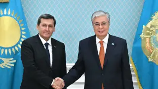 Токаев принял главу МИД Туркменистана
