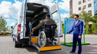 Количество инватакси увеличили в Астане