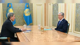 Токаев принял главу организации ветеранов