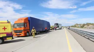 Рейсовый автобус попал в ДТП в Алматинской области: один человек погиб