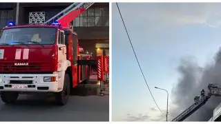 Ресторанный комплекс горел в  Атырау