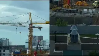 Крановщик в Астане погиб, сорвавшись с высоты