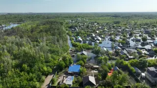 В Западном Казахстане продолжаются работы по оценке затопленных дач