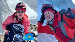 "Даже мысли не было сдаться!": казахстанка покорила высочайшую точку Земли