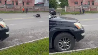 Смертельные игры на проезжей части устроили дети в ВКО. Видео