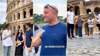 The Spirit of Tengri. Игра асык ату увлекла иностранцев в центре Рима