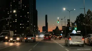 Участок проспекта Момышулы частично закроют до конца июня в Астане