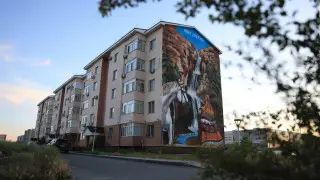 В Талдыкоргане появился самый высокий водопад Бурхан-Булак