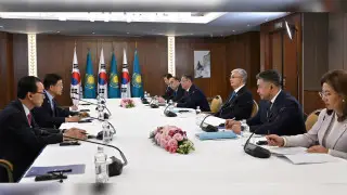 Токаев принял главу корейской финансовой компании