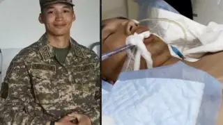 "Мені сержант ұрды". Жансақтау бөлімінде жатқан сарбаздың ата-анасы ашық сұқбат берді