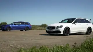 Гибридный Mercedes-AMG разгромил версию V-8 в дрэг-рейсинге